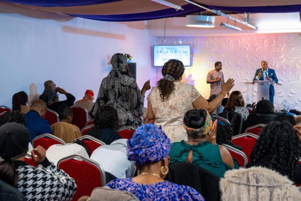 Worship service at Rock of love international ministries